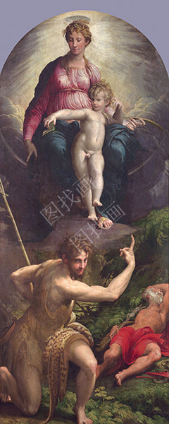 The Madonna and Child with Saints John the Baptist and Jerome